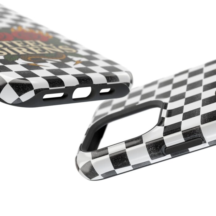 Checkered Flame Phone Case - Image 124
