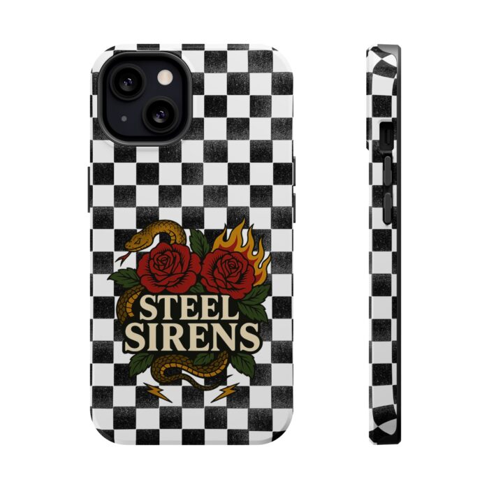 Checkered Flame Phone Case - Image 33