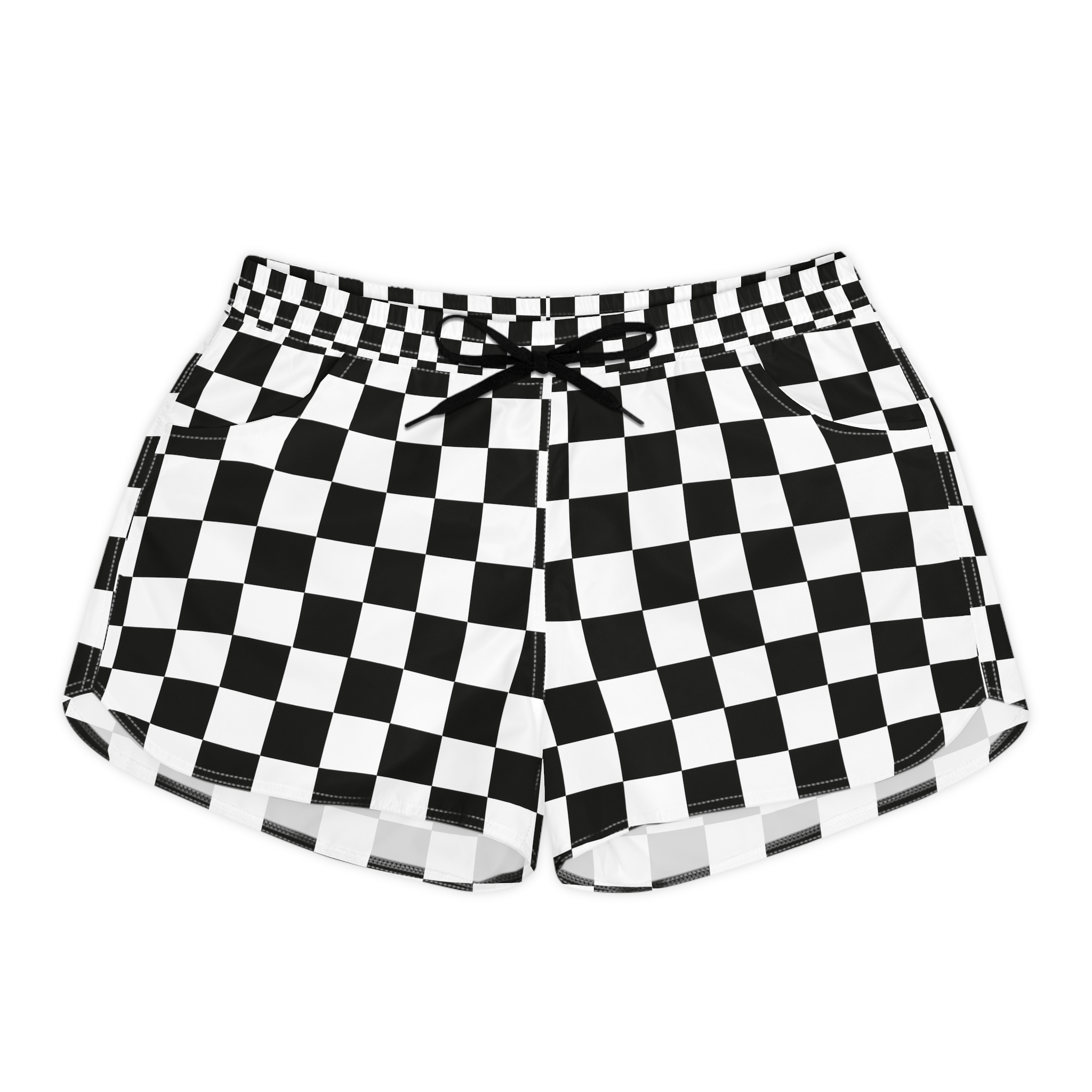 Off Track Moto Check Lounge Shorts