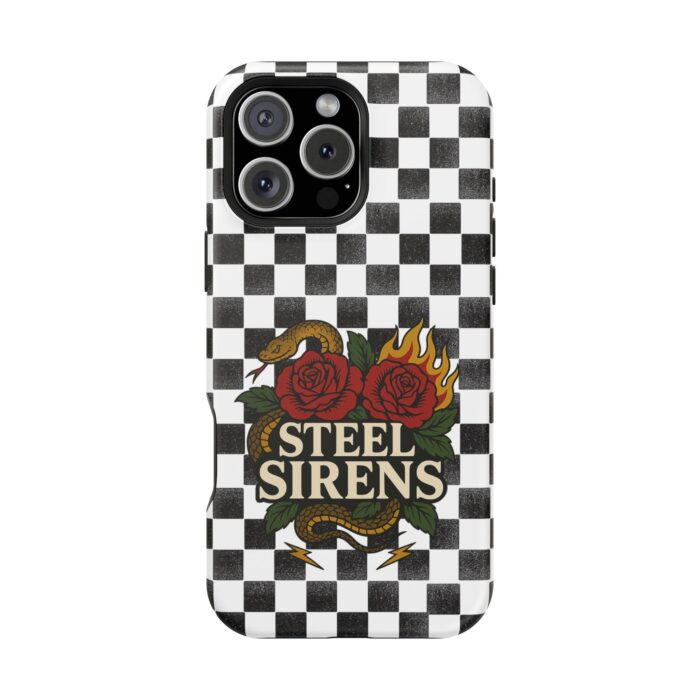Checkered Flame Phone Case - Image 125