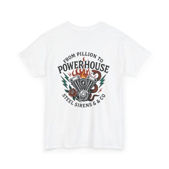 Pillion to Powerhouse Tee - Image 12