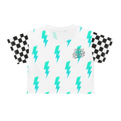 Off Track, Still Trouble crop tee
