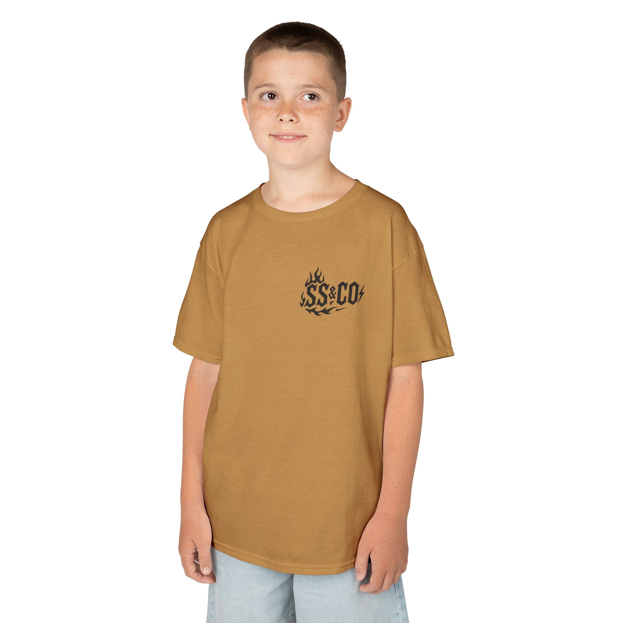Raised on Two Wheels Youth Tee - Image 17