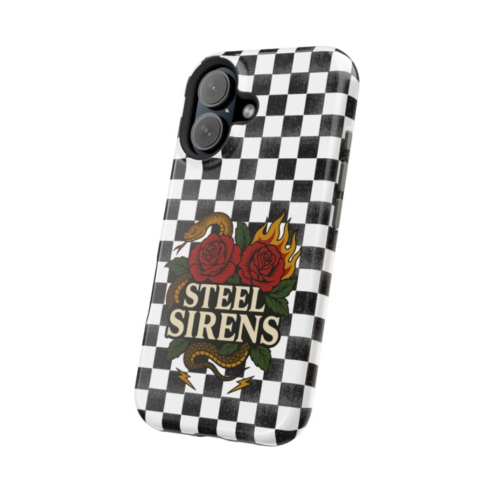 Checkered Flame Phone Case - Image 98