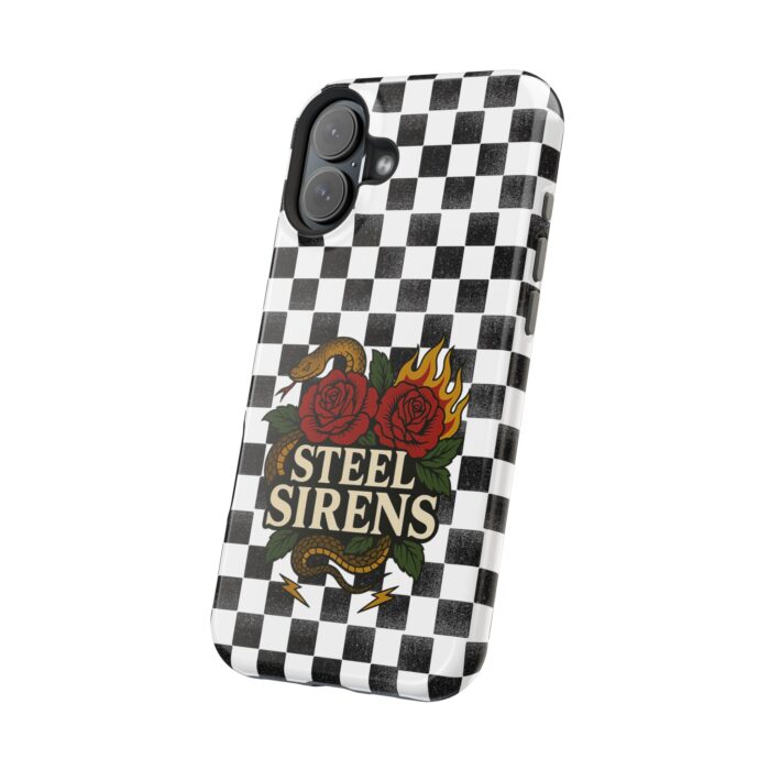 Checkered Flame Phone Case - Image 106