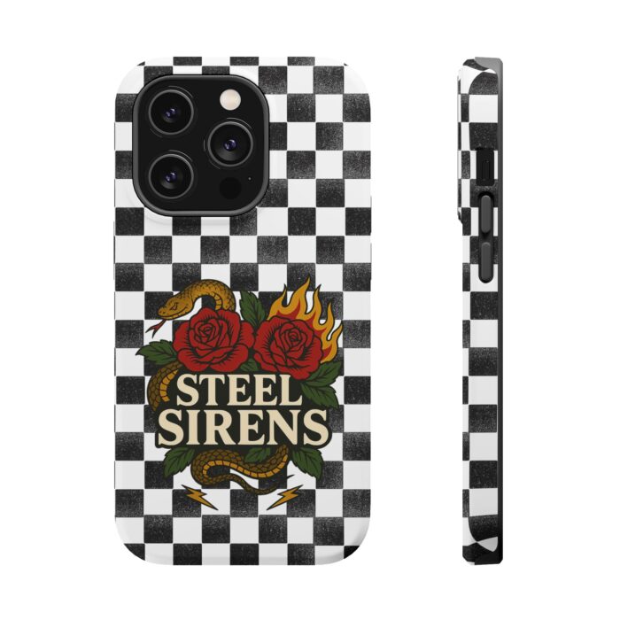 Checkered Flame Phone Case - Image 13