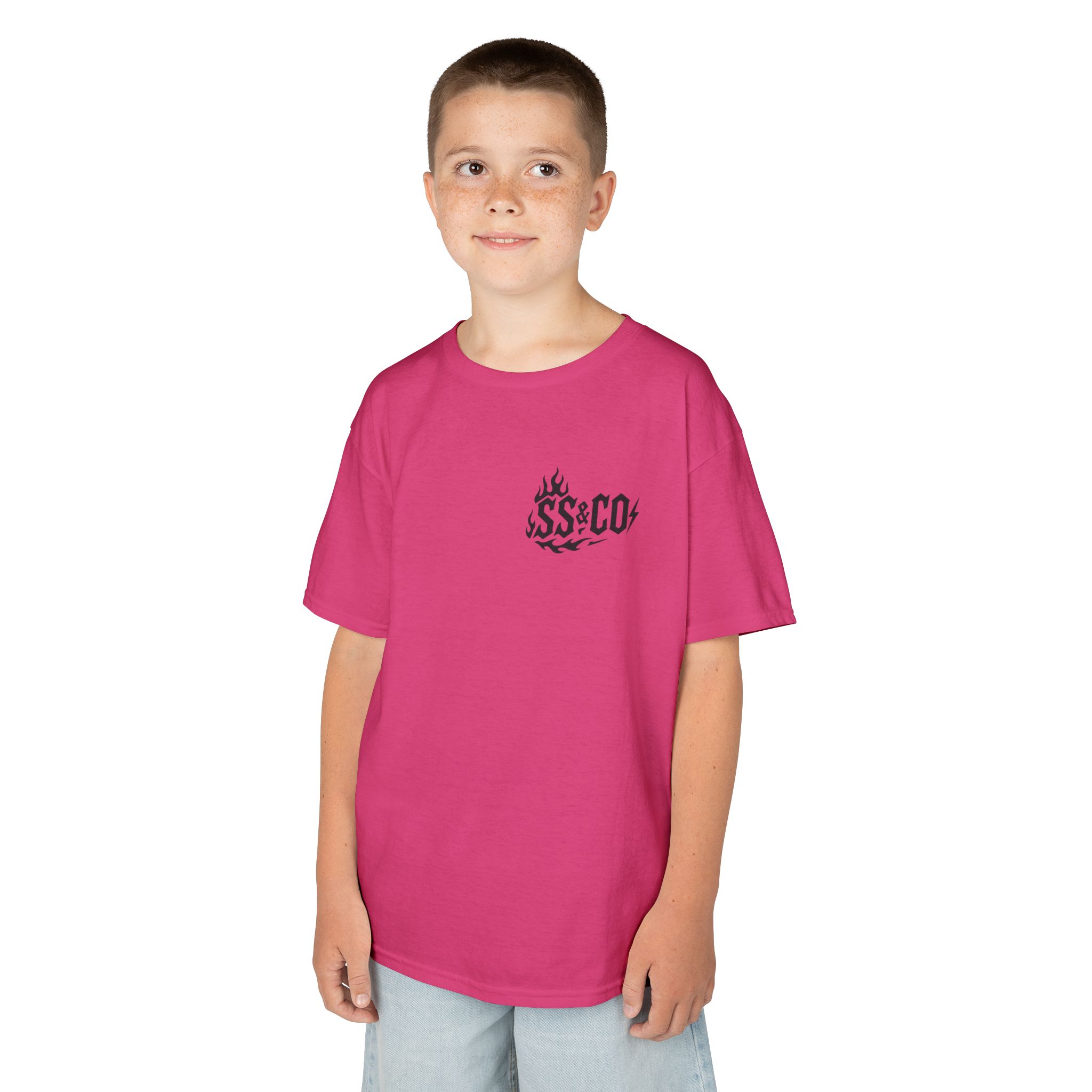 Raised on Two Wheels Youth Tee - Image 71