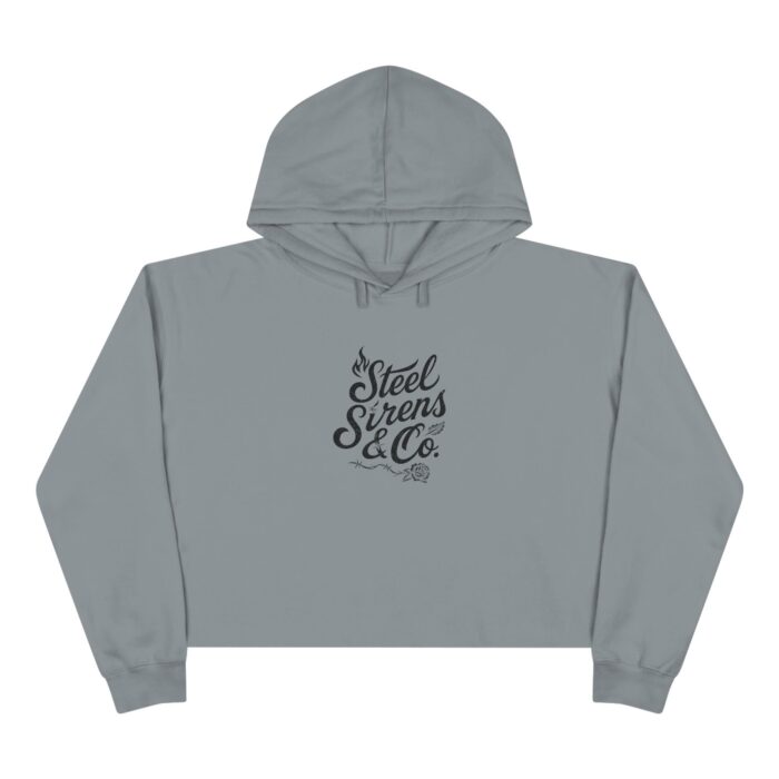 Classic Medusa Cropped Hoodie - Image 13