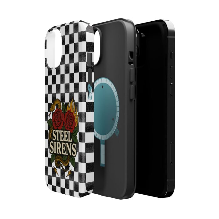 Checkered Flame Phone Case - Image 2