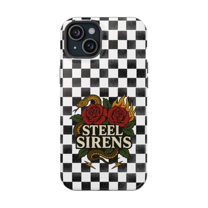 Checkered Flame Phone Case - Image 81