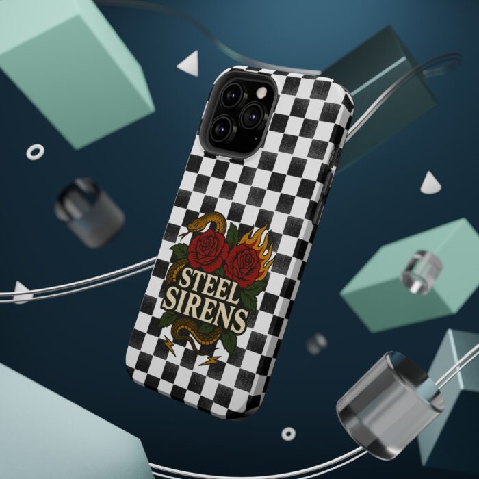 Checkered Flame Phone Case - Image 63