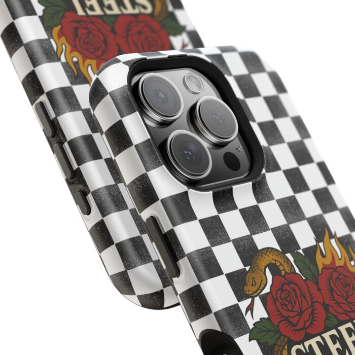 Checkered Flame Phone Case - Image 119