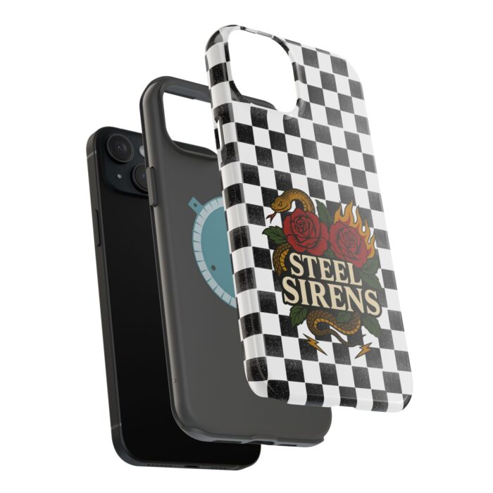 Checkered Flame Phone Case - Image 84