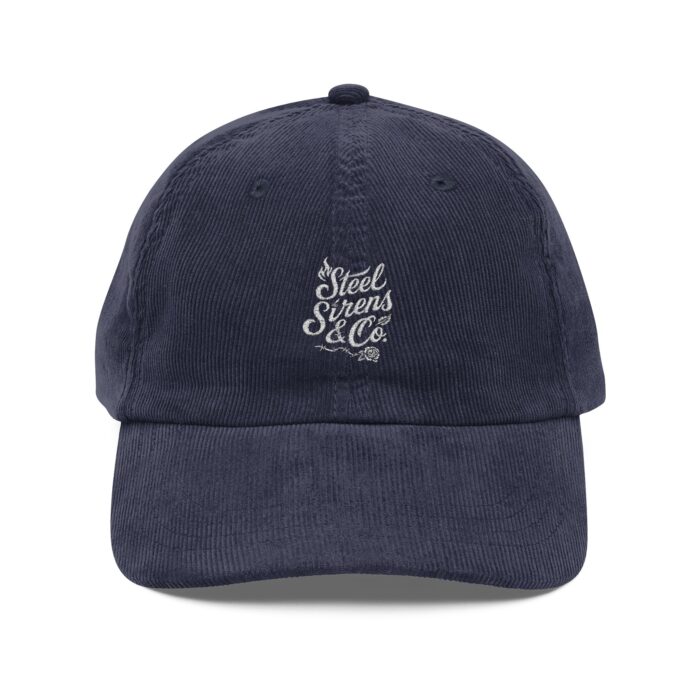 Vintage Corduroy Embroidered Cap - Image 13