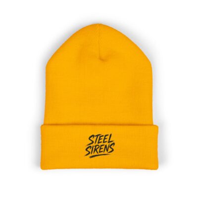 Steel Sirens Embroidered Cuffed Beanie