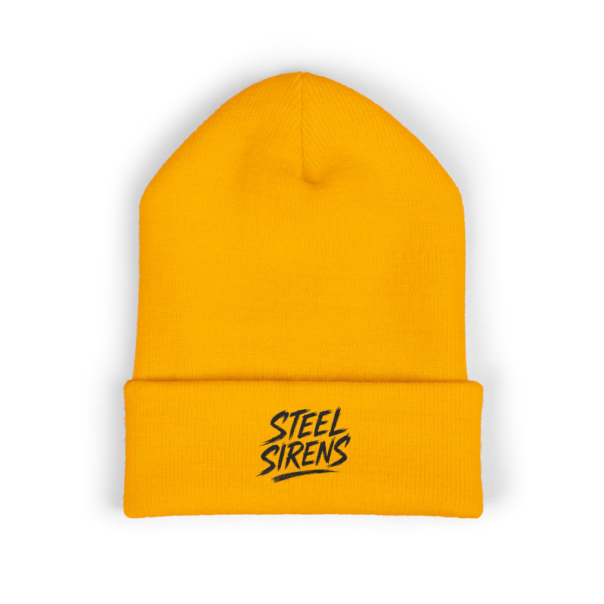 Steel Sirens Embroidered Cuffed Beanie