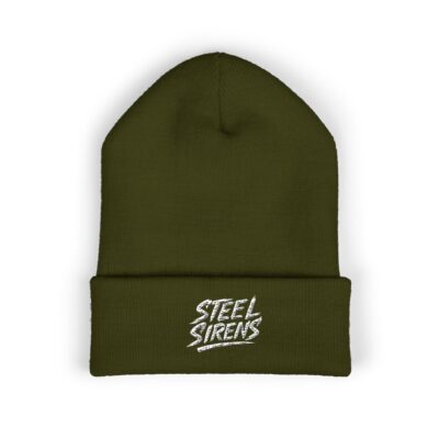 Steel Sirens Embroidered Cuffed Beanie