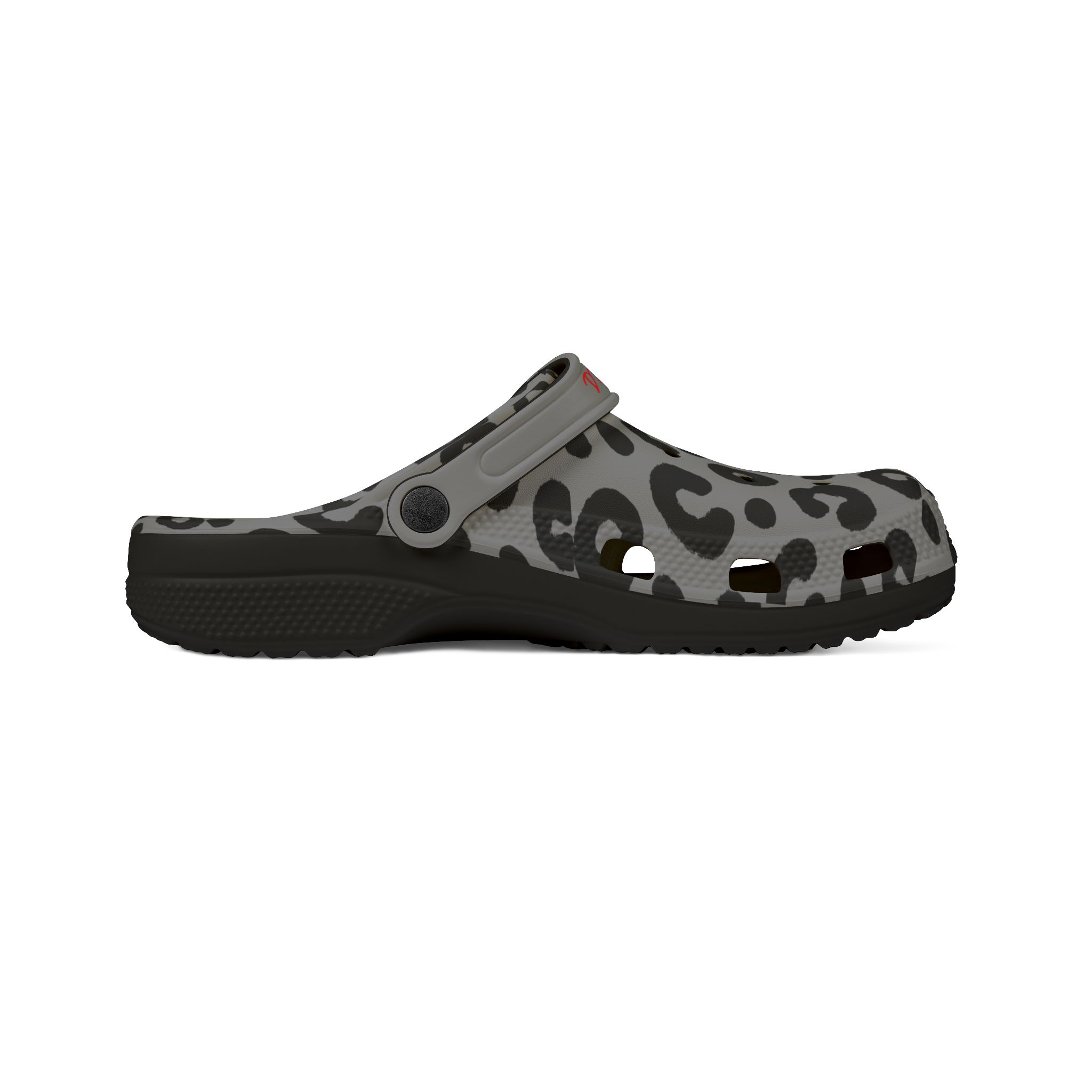 Wild Leopard Print Adult Clogs - Image 3