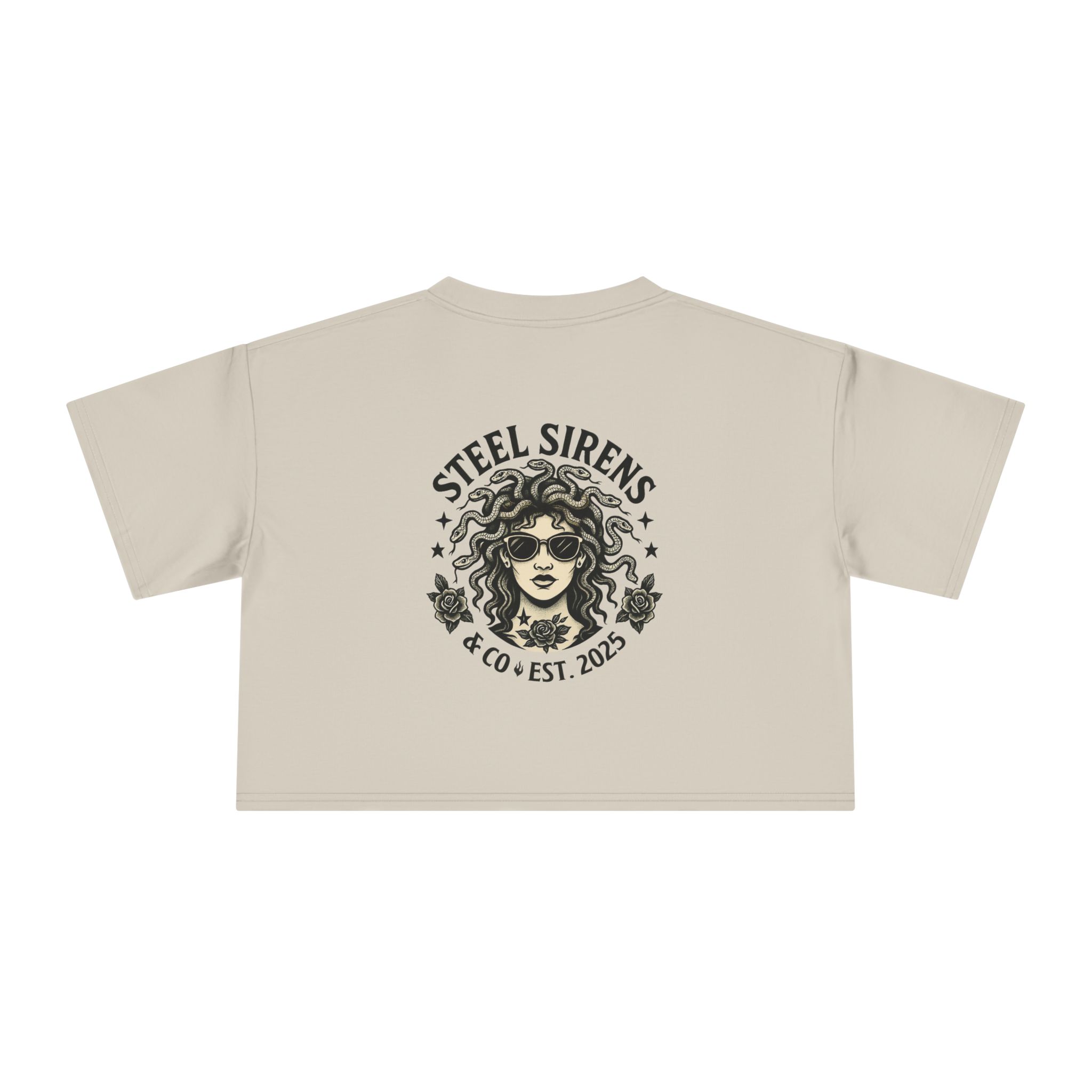 Classic Medusa Cropped Tee - Image 10