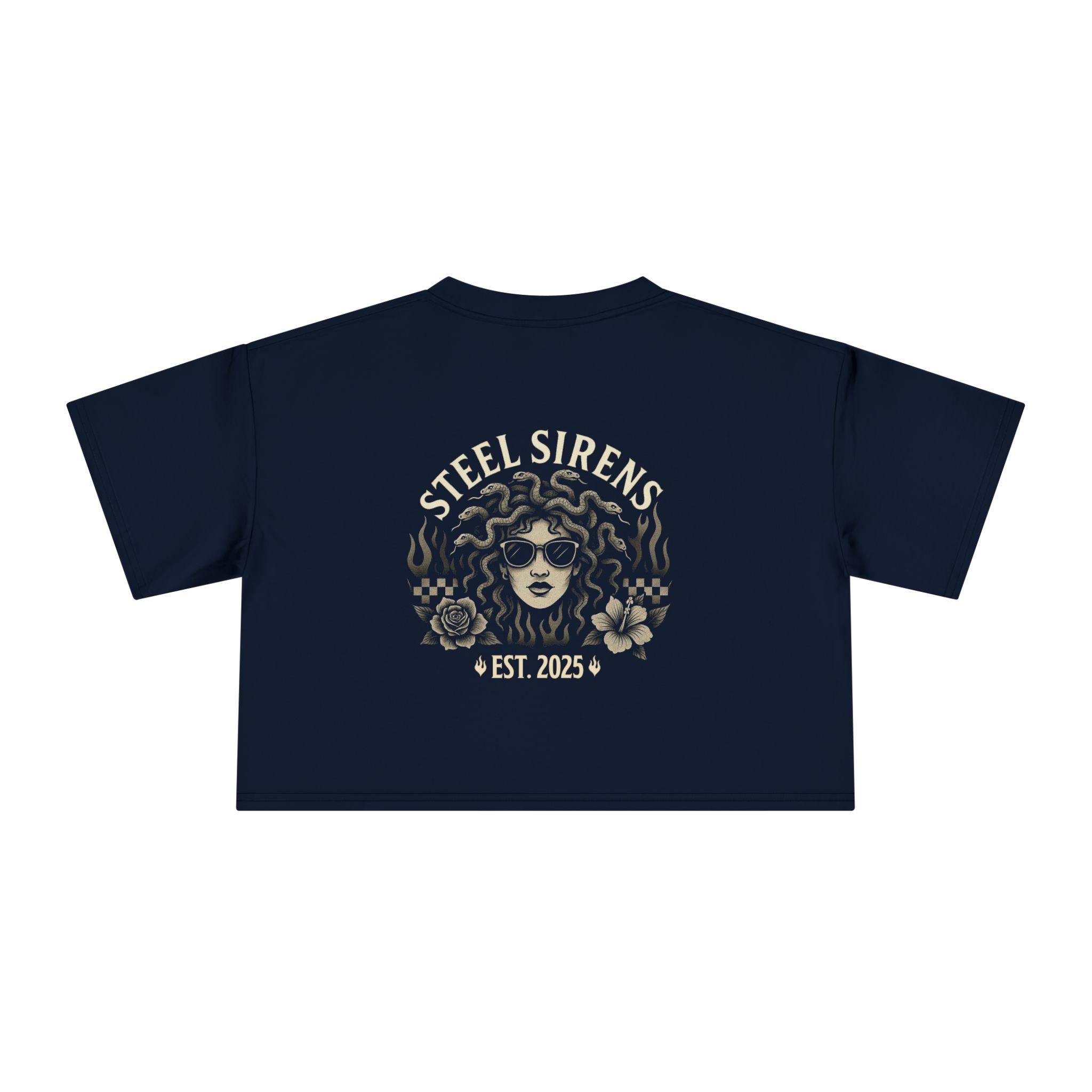Classic Medusa Cropped Tee - Image 24