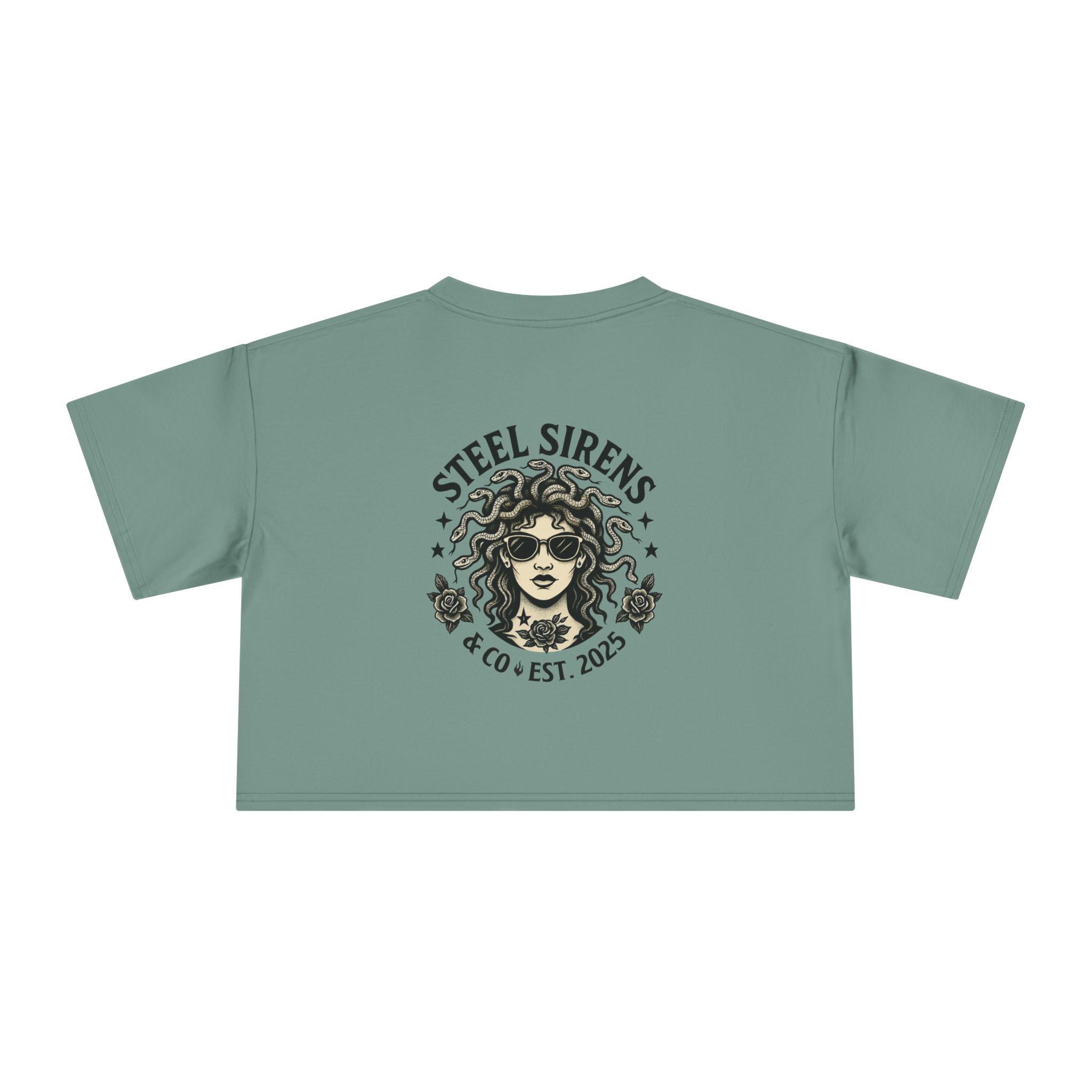 Classic Medusa Cropped Tee - Image 20